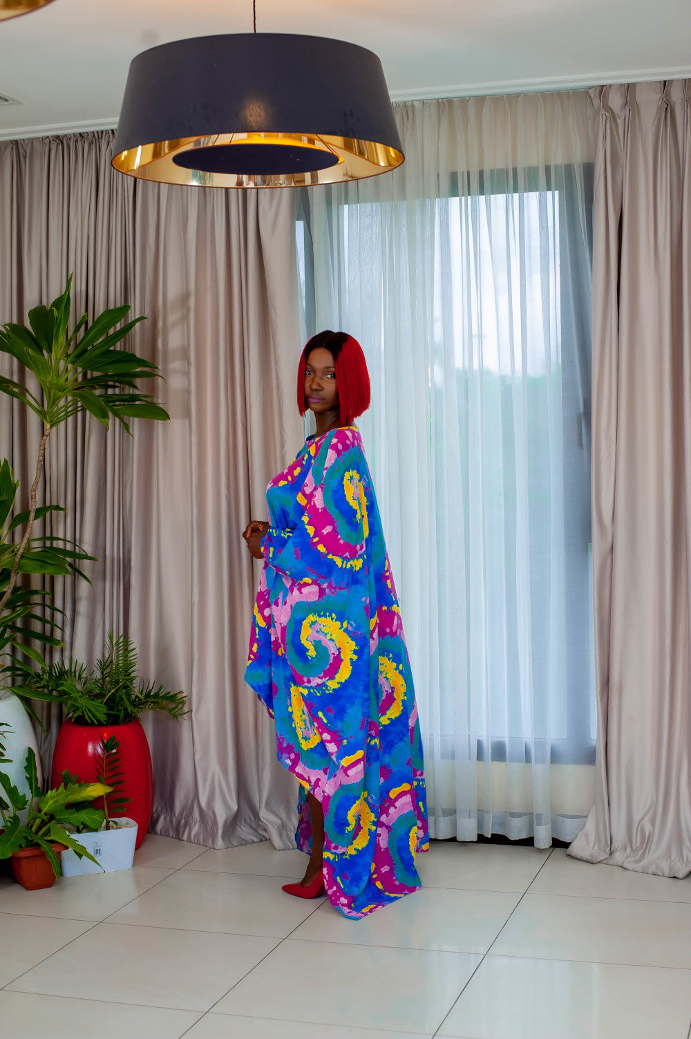 Summer Dress Boubou - Colorful Beach wear