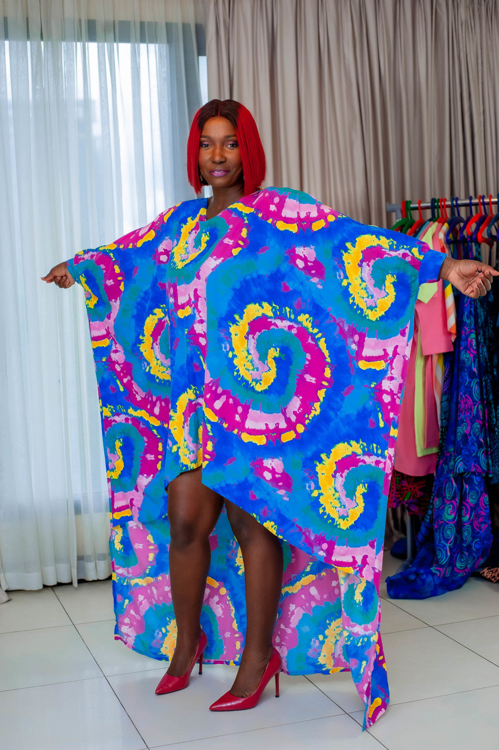 Summer Dress Boubou - Colorful Beach wear