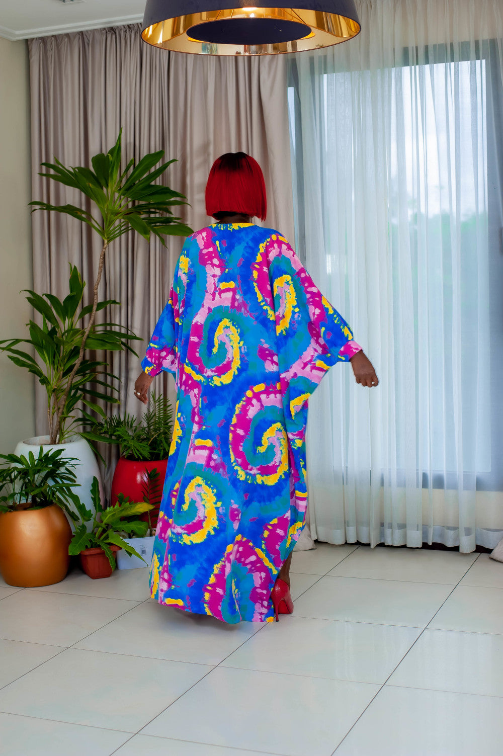 Summer Dress Boubou - Colorful Beach wear